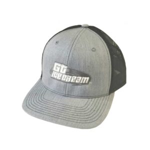 Gt Ice Cream Trucker Hat Grey Black Color