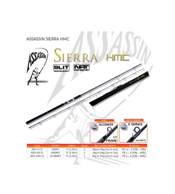 Assassin Sierra Surf Rods Product Image